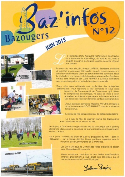 Baz infos n° 12 