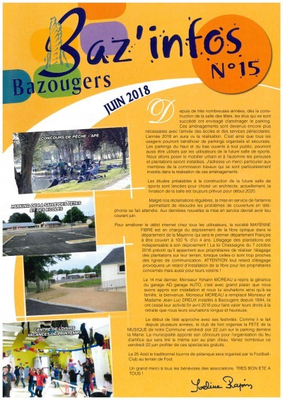 Baz infos n° 15