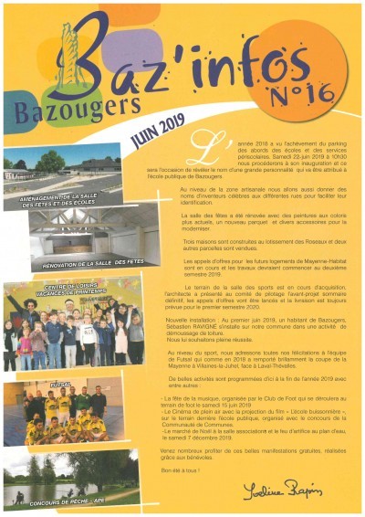 Baz infos n° 16