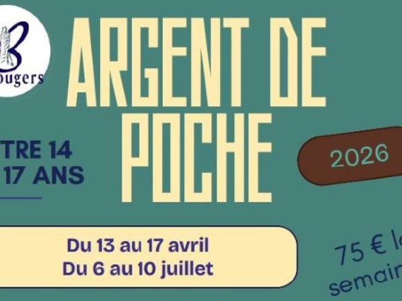 Chantier argent de poche 2026 inscriptions